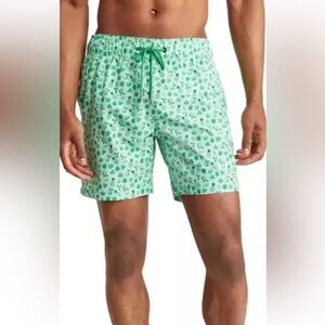 Mr. Swim Patterned Fruit Swim Trunks In Green Size L NWOT
